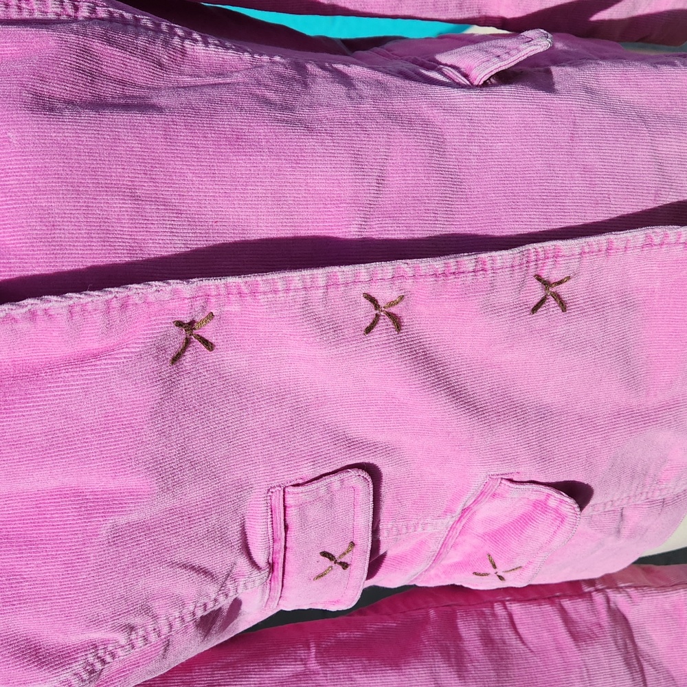 j.jill Pink Corduroy Spring Jacket - Size Small Petite - Picture 3 of 16